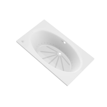 Atlantis Whirlpools Vogue 42 x 72 Rectangular Air Bathtub 4272VCAL